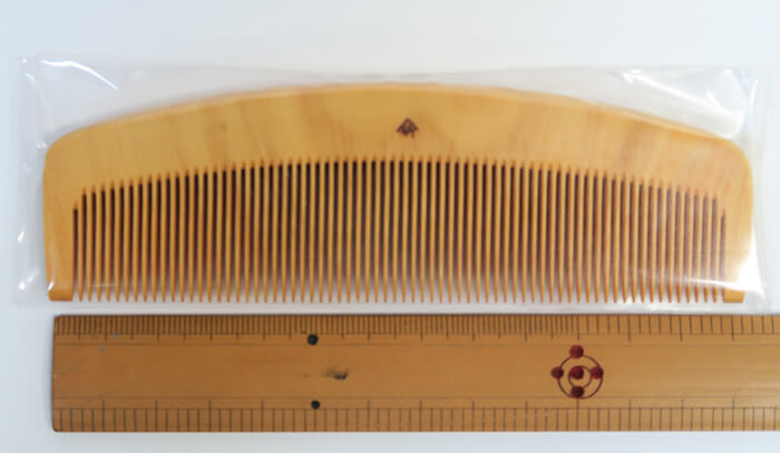 京都 十三や工房 薩摩つげ つげ櫛