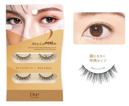 【メール便可】D-UP dup ディーアップ　アイラッシュ　つけまつげ　Airy Curl LASH　エアリーカールラッシュ