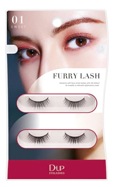 【メール便可】D-UP dup ディーアップ　アイラッシュ　つけまつげ　FURRY LASH　ファーリーラッシュ