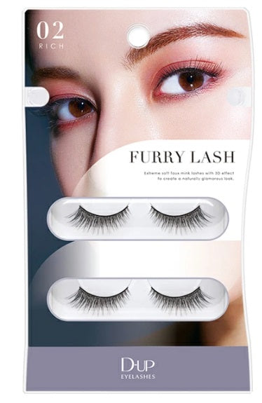 【メール便可】D-UP dup ディーアップ　アイラッシュ　つけまつげ　FURRY LASH　ファーリーラッシュ