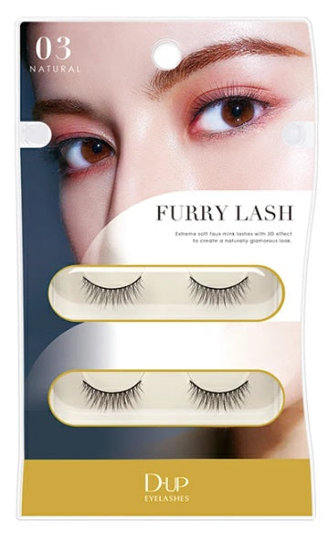 【メール便可】D-UP dup ディーアップ　アイラッシュ　つけまつげ　FURRY LASH　ファーリーラッシュ