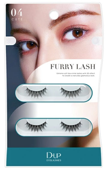 【メール便可】D-UP dup ディーアップ　アイラッシュ　つけまつげ　FURRY LASH　ファーリーラッシュ